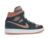 Air Jordan 1 Mid Dark Teal Green