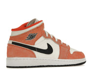Air Jordan 1 Mid SE Orange Suede