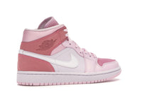 Air Jordan 1 Mid Digital Pink