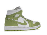 Air Jordan 1 Mid Green Python