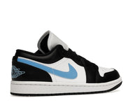 Air Jordan 1 Low Black University Blue White