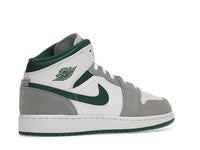 Air Jordan 1 Mid SE White Pine Green Smoke Grey