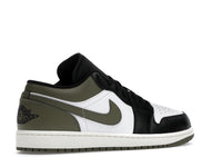 Air Jordan 1 Low Black Toe Medium Olive