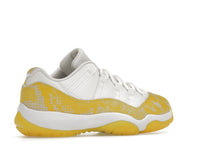 Air Jordan 11 Retro Low Yellow Snakeskin