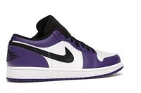 Air Jordan 1 Low Court Purple White