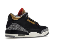 Air Jordan 3 Retro Black Cement Gold