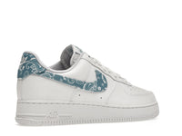 Nike Air Force 1 Low '07 Essential White Worn Blue Paisley