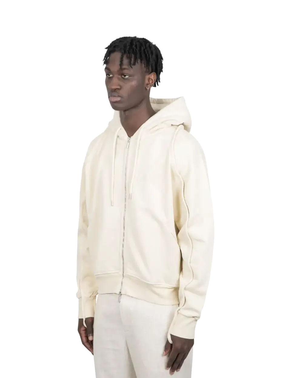 Le Sweater Camargue Zip Beige (9211919302983)