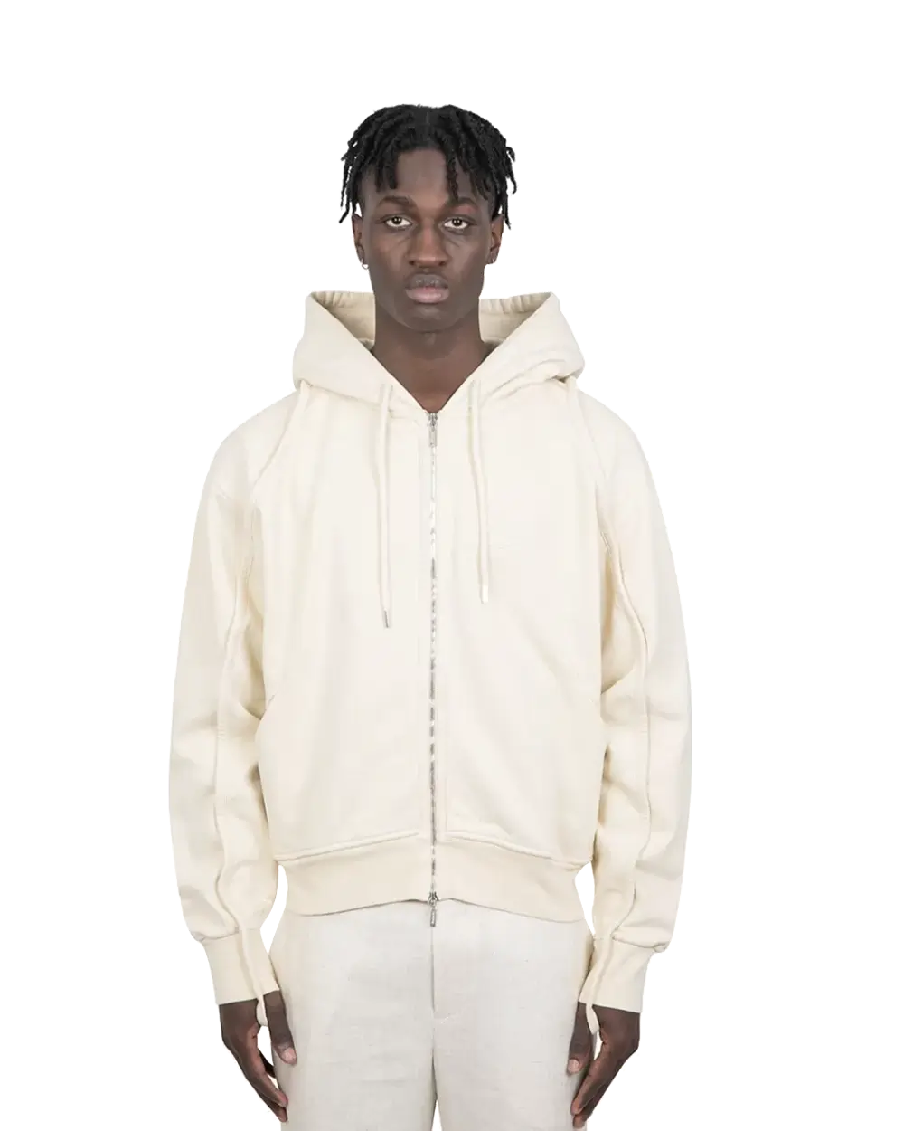 Le Sweater Camargue Zip Beige (9211919302983)