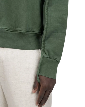 Le Sweater Camargue Zip Vert