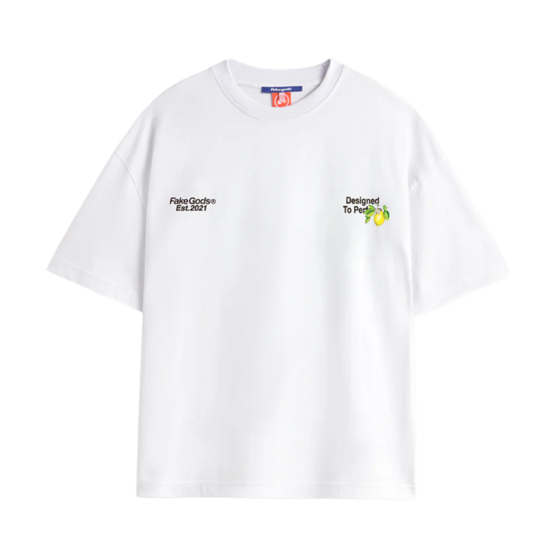 Fakegods Citrus Tee White