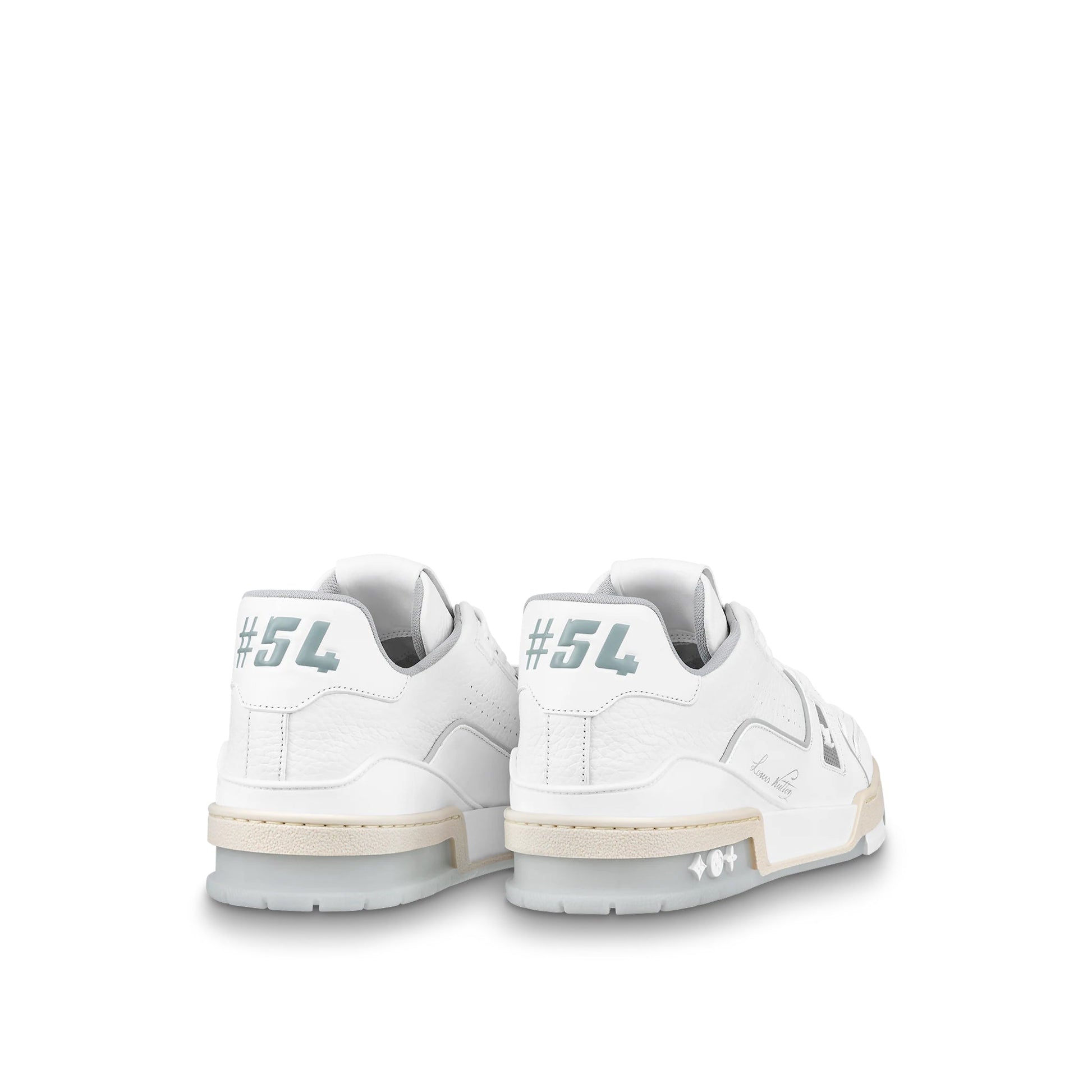 Louis Vuitton LV Trainer White Signature (9865164751175)