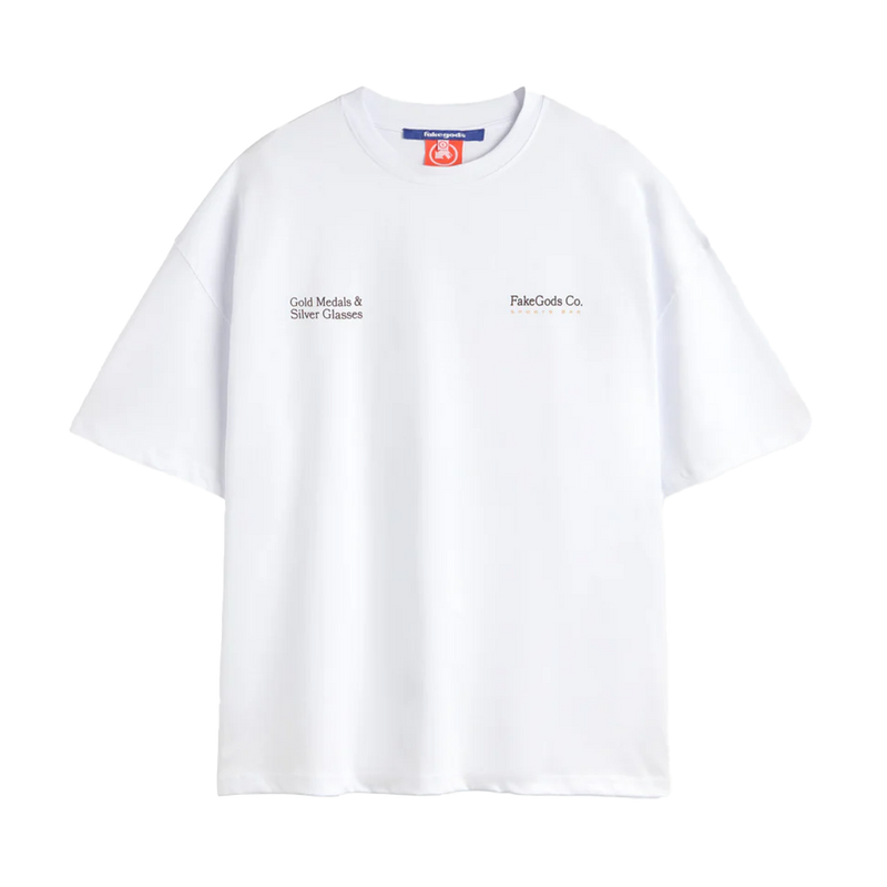 Fakegods Cocktail Tee White
