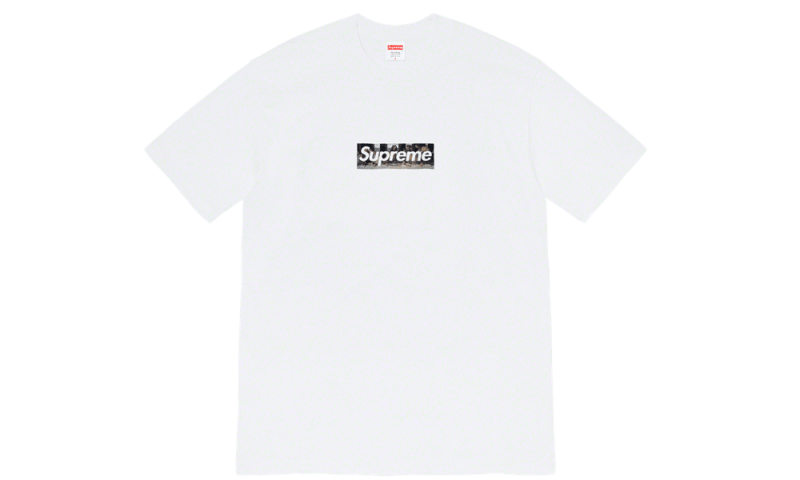 Milan Box Logo Tee White (6771093045575)