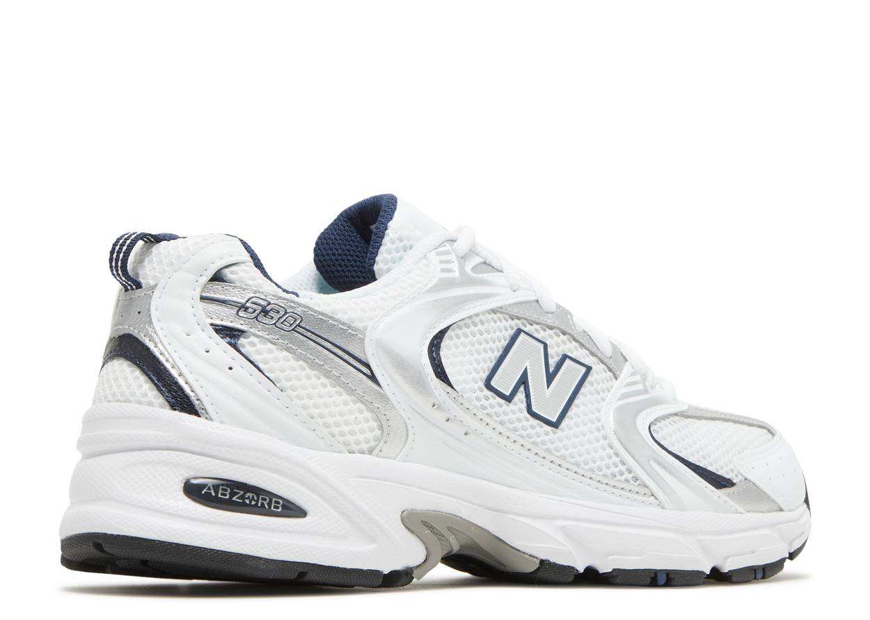 New Balance 530 White Grey Navy (9865595224391)