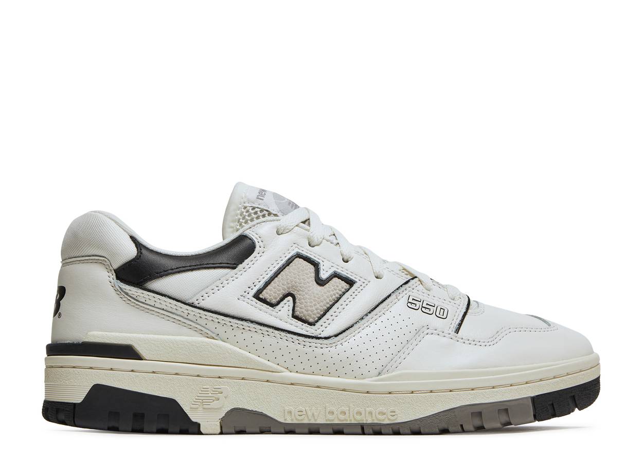 New Balance 550 Cream Black (9865642049863)