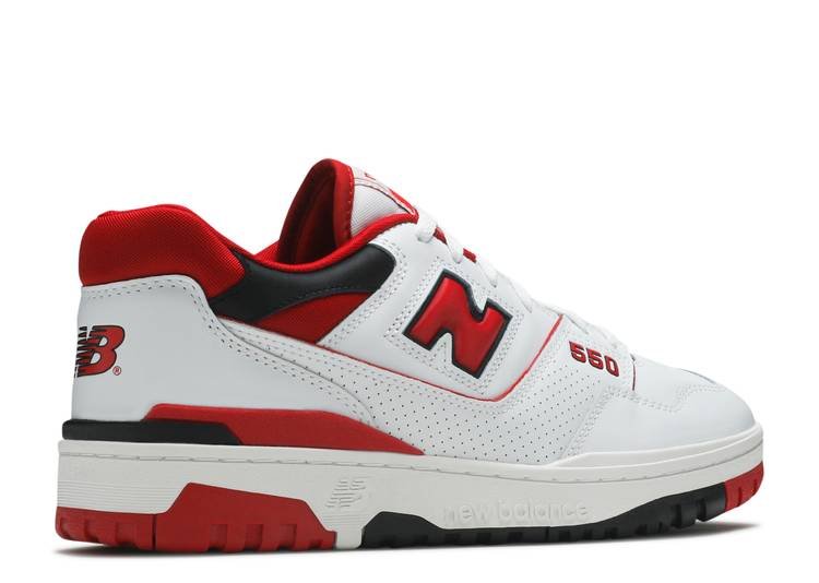 New Balance 550 White Red (9865670525255)