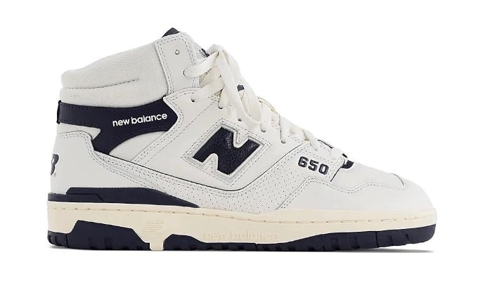 New Balance 650R Aimé Leon Dore White Navy (9865173631303)