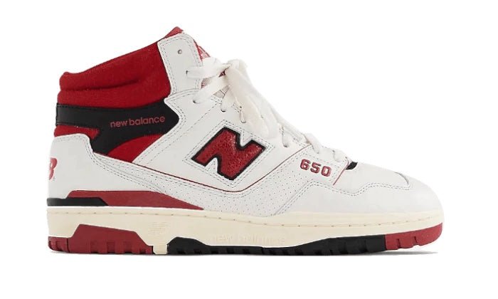 New Balance 650R Aimé Leon Dore White Red (9865173598535)