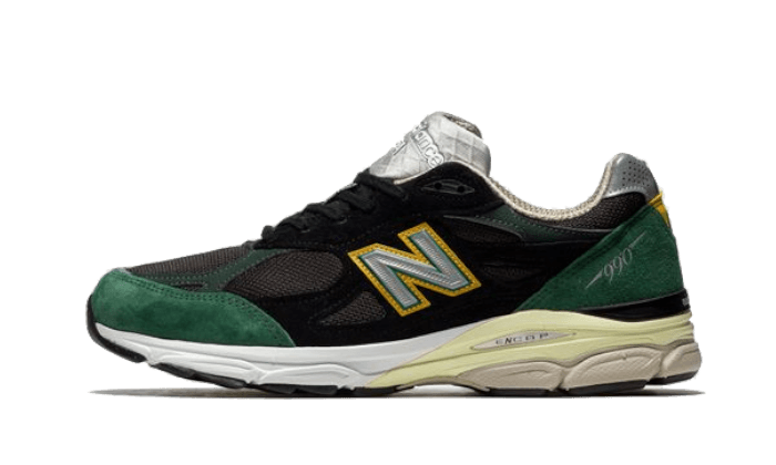 990 V3 Black Green Yellow (6771115917639)