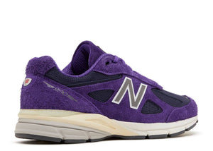 New Balance 990 V4 Purple Suede (9865595322695)