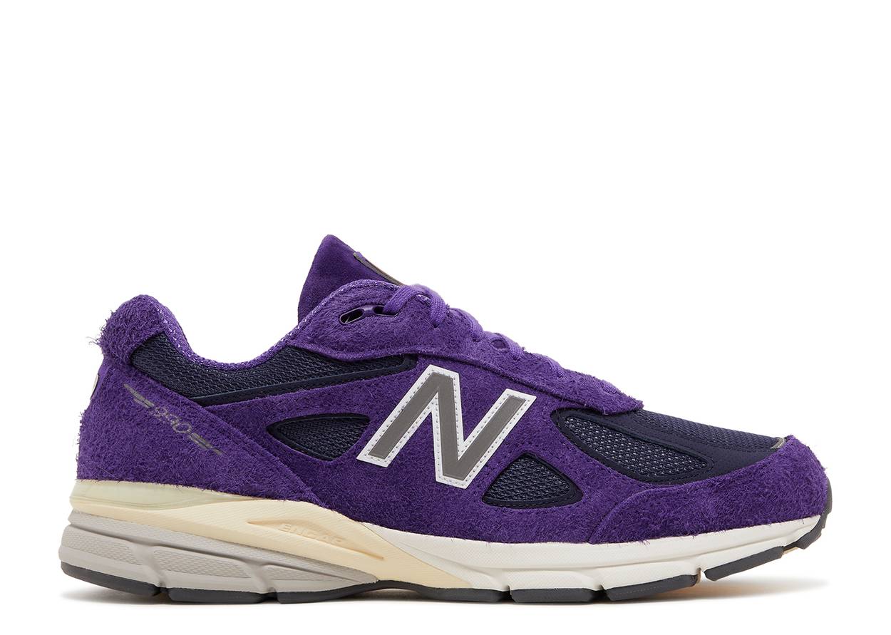 New Balance 990 V4 Purple Suede (9865595322695)