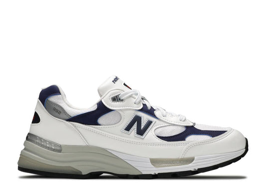 New Balance 992 White Navy (9865652240711)