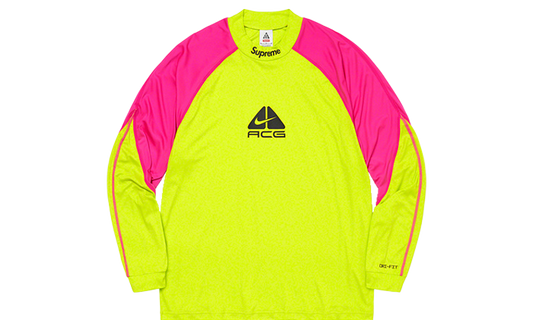 Nike ACG Jersey Yellow Pink
