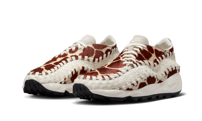 Air Footscape Woven Cow Print