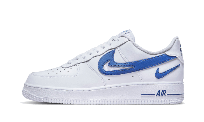 Air Force 1 Low '07 FM Cut Out Swoosh White Game Royal (6771117588807)