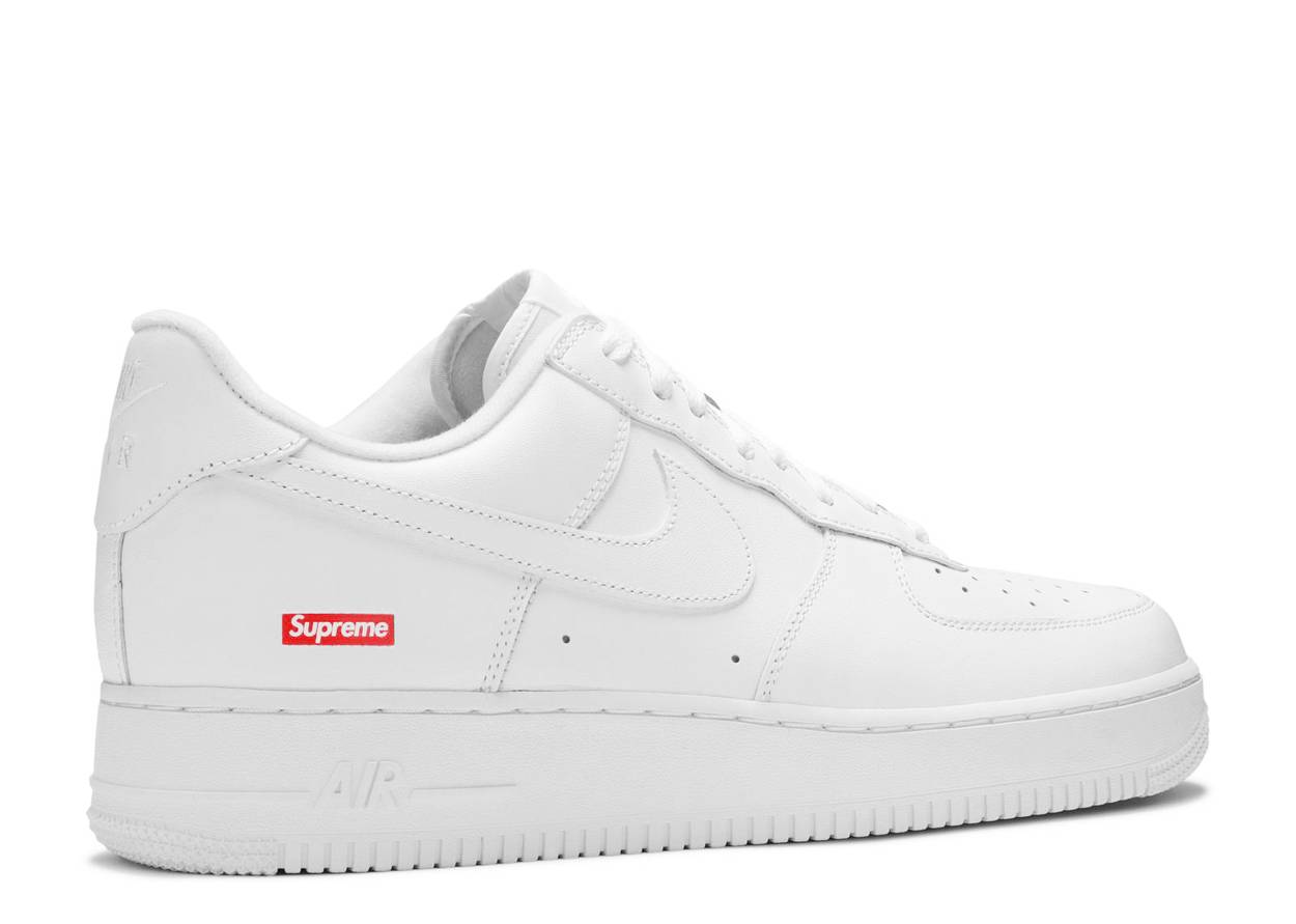 Nike Air Force 1 Low Supreme White (9865164652871)