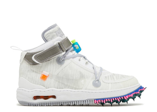 Nike Air Force 1 Mid Off-White Clear White (9865640673607)