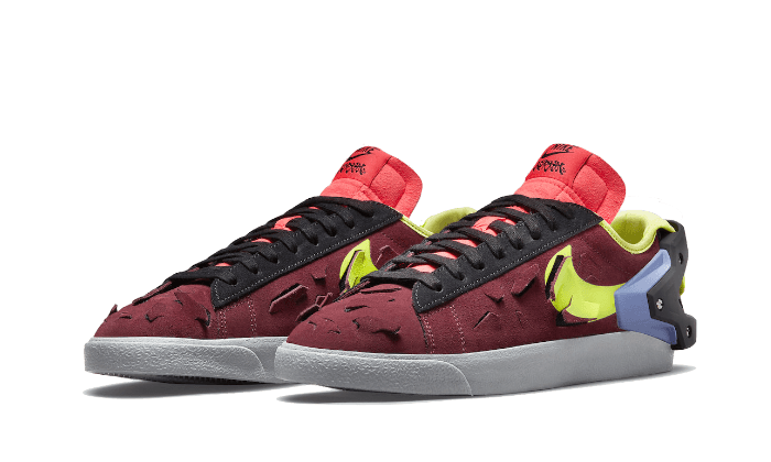 Blazer Low Acronym Night Maroon (6771119423815)