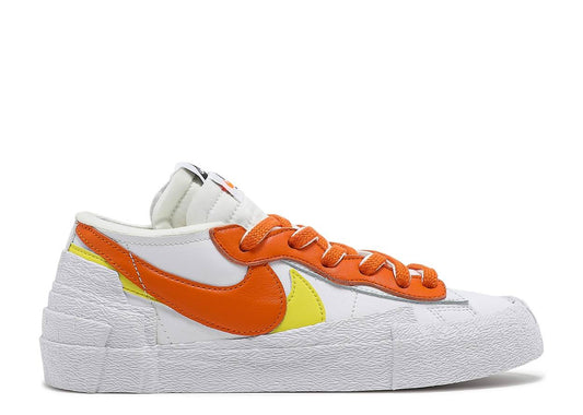 Nike Blazer Low Sacai White Magma Orange (9865684943175)