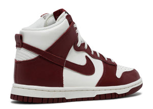 Nike Dunk High Sail Team Red (9865666003271)