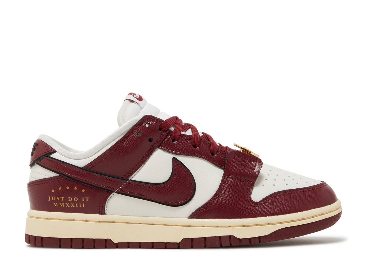 Nike Dunk Low SE Sail Team Red (9865626550599)