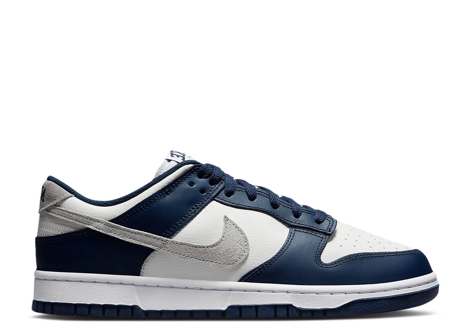 Nike Dunk Low Summit White Midnight Navy (9865581986119)