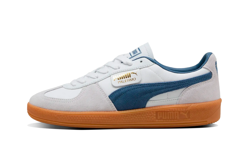 Puma Palermo Lth White Dark Indigo