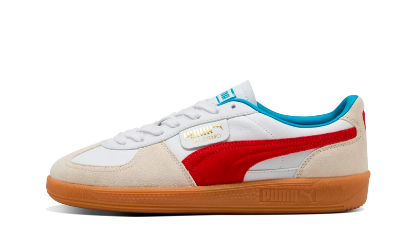 Puma Palermo Lth White For All Time Red