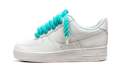 Nike Air Force 1 Rope laces Turquoise