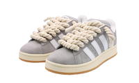 Adidas Campus 00s Grey White Rope Lace
