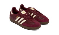 Adidas Mujer Samba OG Snakeskin Maroon Cream White