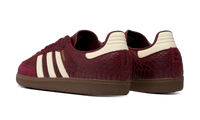Adidas Mujer Samba OG Snakeskin Maroon Cream White
