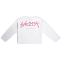 SHARK Too Hot For You White Top