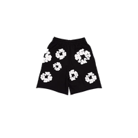 Denim Tears The Cotton Wreath Shorts Black