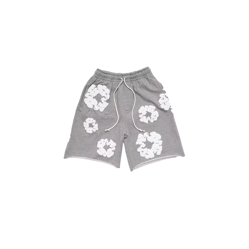 Denim Tears The Cotton Wreath Shorts Grey