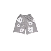 Denim Tears The Cotton Wreath Shorts Grey