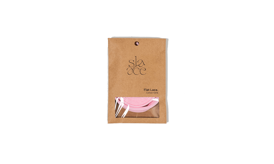 Fat Flat Laces Pink (8956250292551)