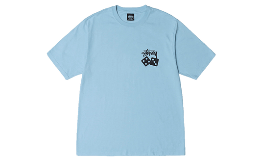 Dice Pigment Dyed Tee Sky Blue