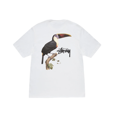 Stussy Toucan Tee White